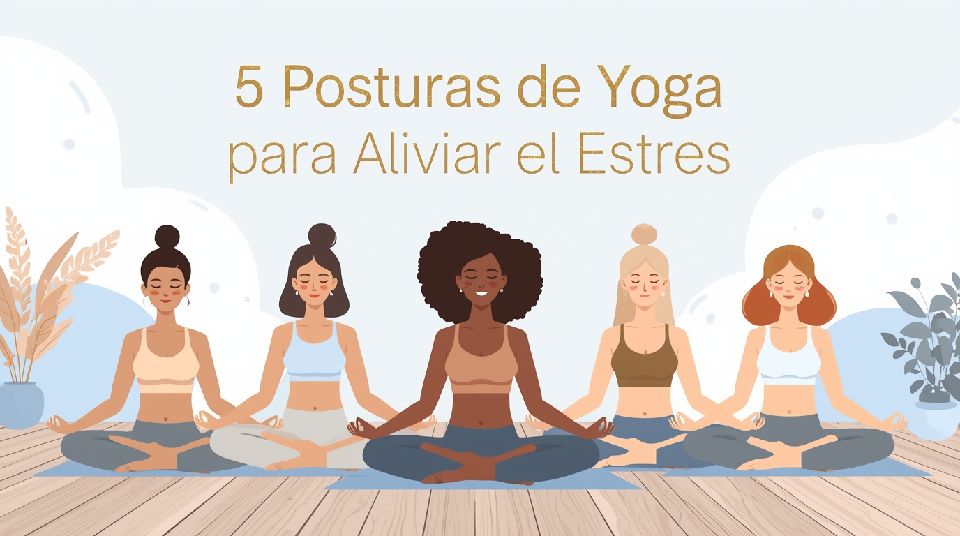5 Posturas de Yoga para Aliviar el Estrés